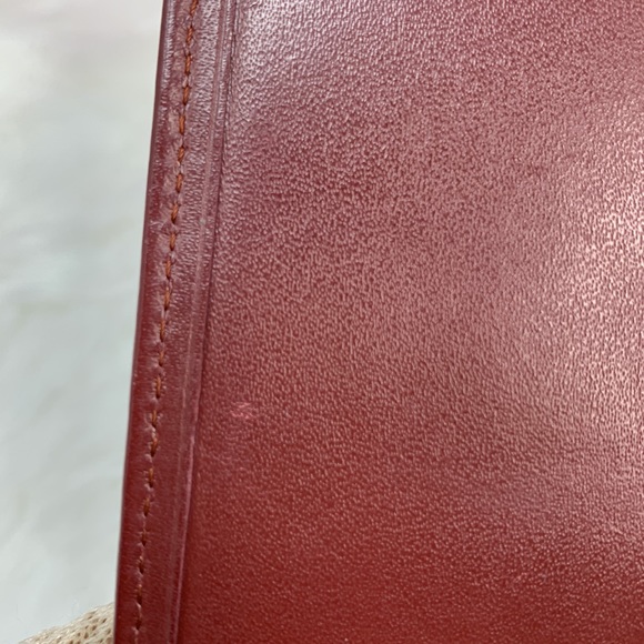 042 Authentic Cartier Checkbook Long Wallet - Picture 14 of 16